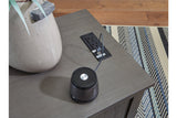 Treytown Gray Chairside End Table -  Ashley - Luna Furniture