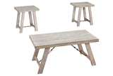 Carynhurst Whitewash Table from Ashley - Luna Furniture