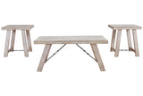 Carynhurst Whitewash Table from Ashley - Luna Furniture