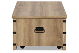 Calaboro Light Brown Lift-Top Coffee Table from Ashley - Luna Furniture