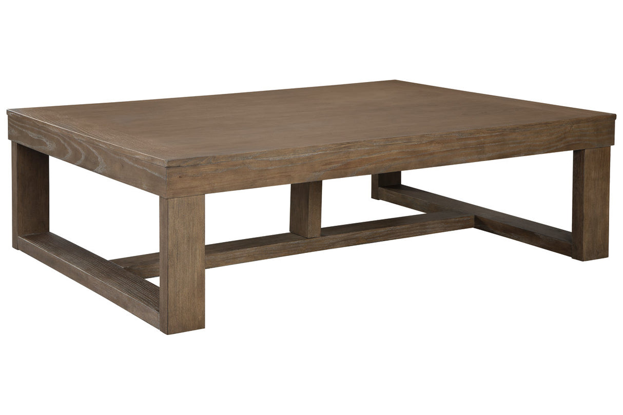 Cariton Gray Coffee Table from Ashley - Luna Furniture