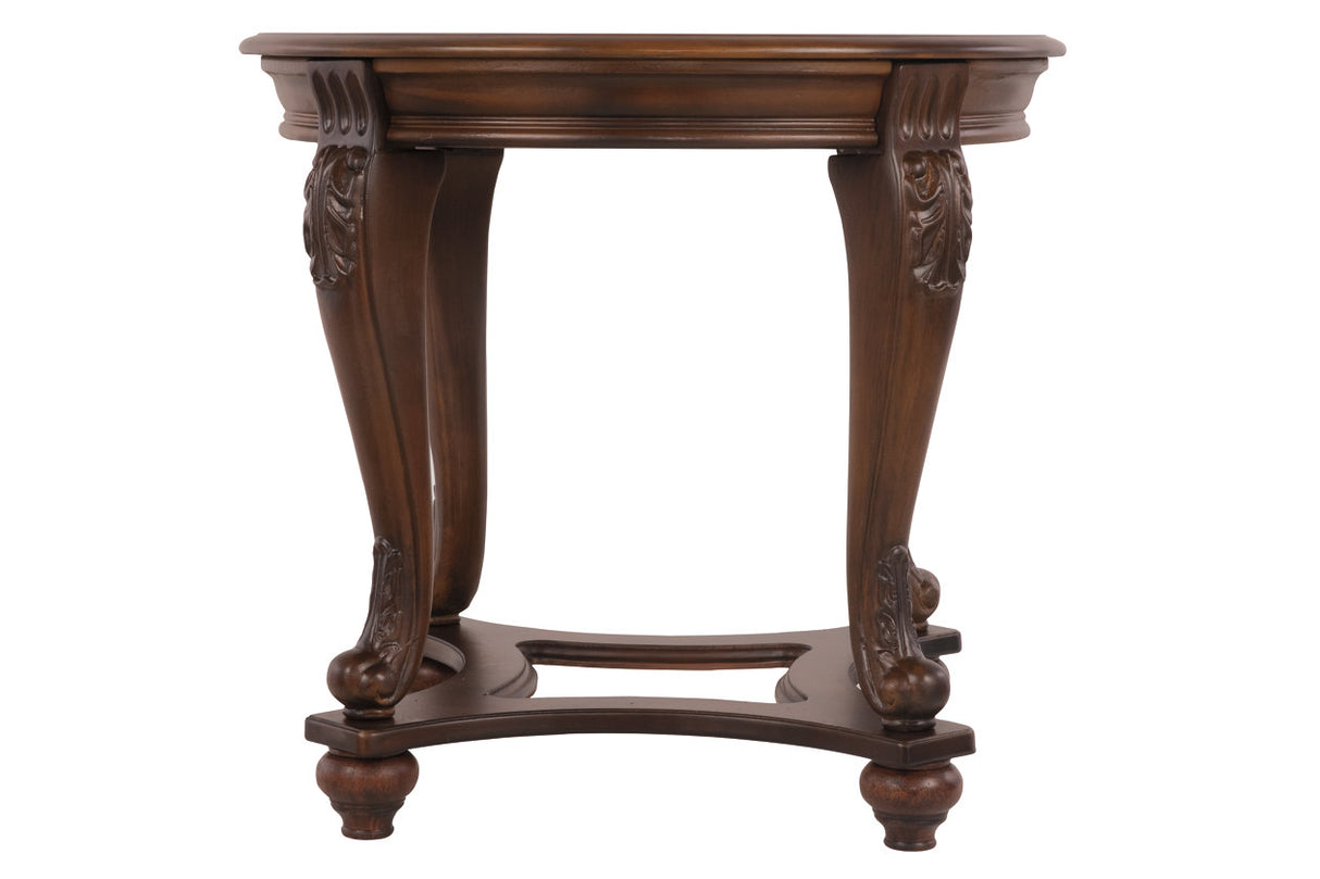 Norcastle Dark Brown End Table from Ashley - Luna Furniture