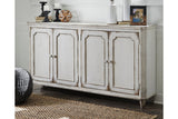 Mirimyn Antique White Accent Cabinet from Ashley - Luna Furniture