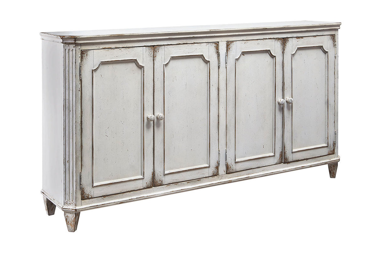 Mirimyn Antique White Accent Cabinet from Ashley - Luna Furniture