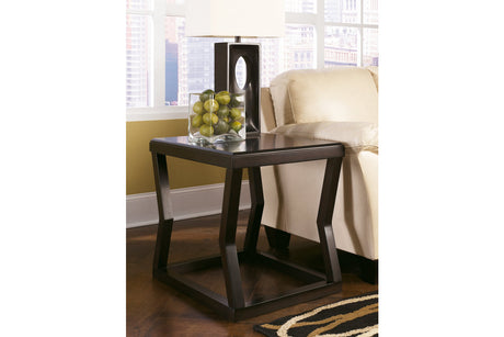 Kelton Espresso End Table from Ashley - Luna Furniture