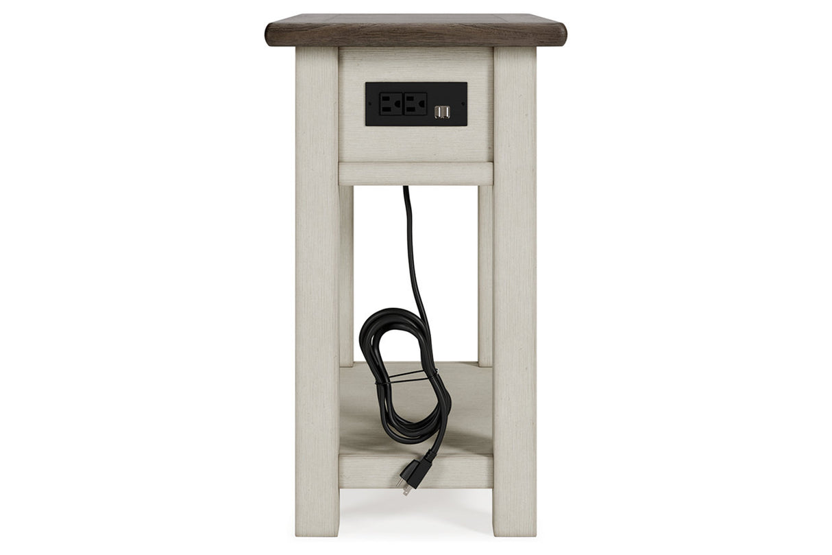 Bolanburg Two-tone Chairside End Table from Ashley - Luna Furniture