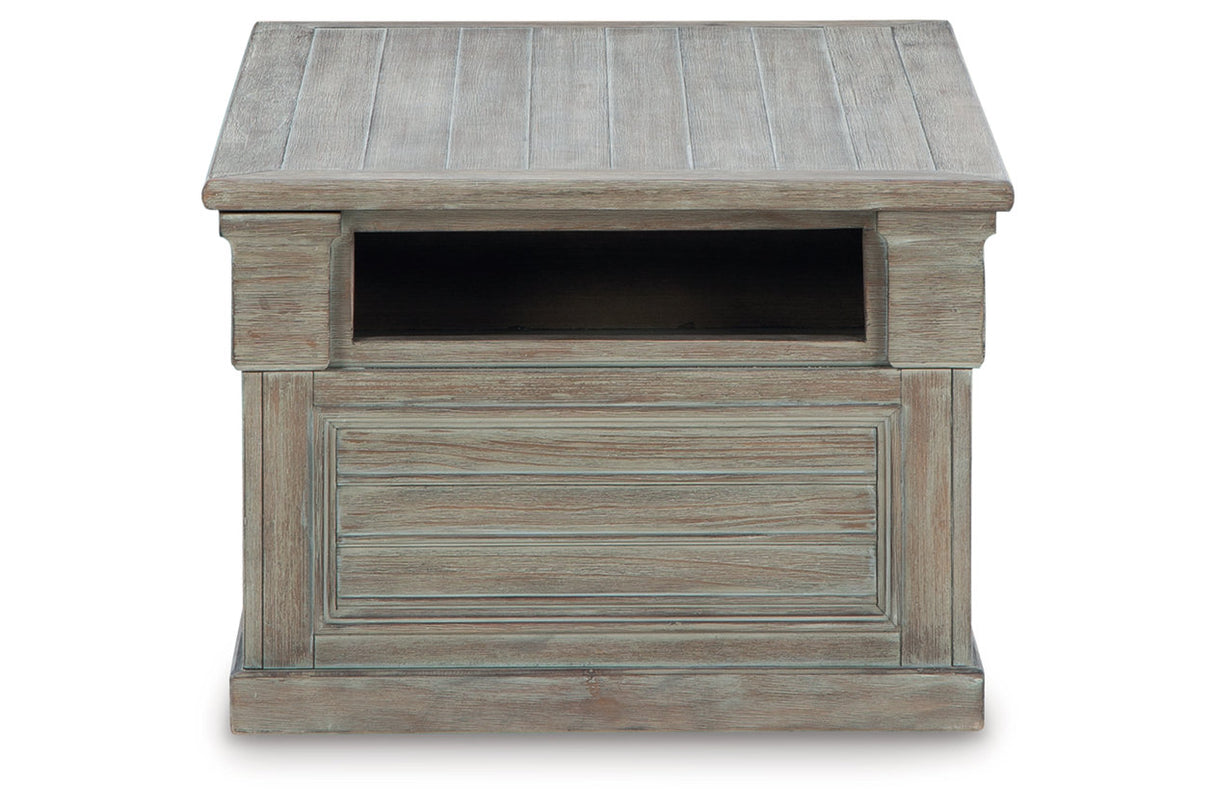 Moreshire Bisque Lift Top Coffee Table -  Ashley - Luna Furniture