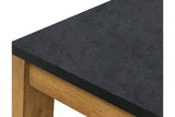 Quentina Light Brown/Black End Table -  Ashley - Luna Furniture