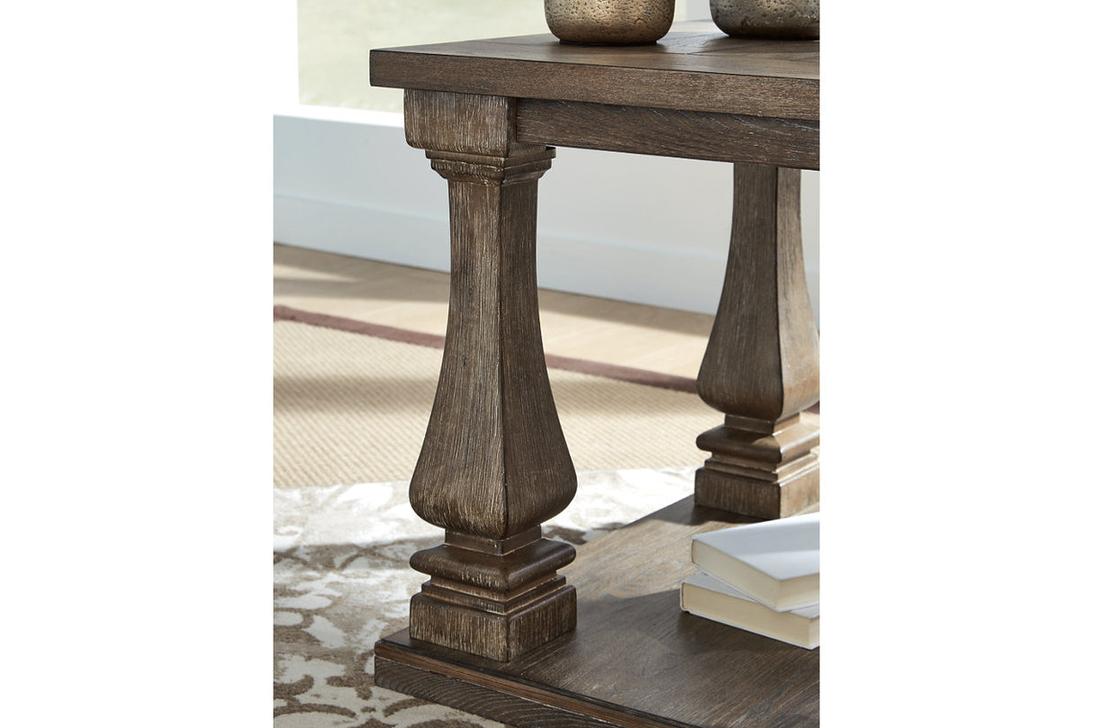 Johnelle Gray End Table from Ashley - Luna Furniture