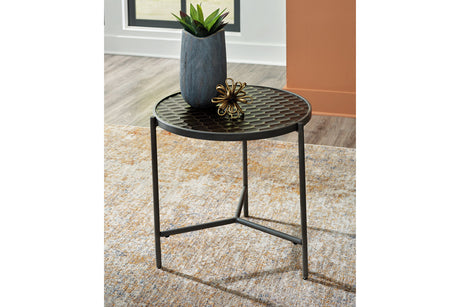 Doraley Brown/Gray End Table -  Ashley - Luna Furniture