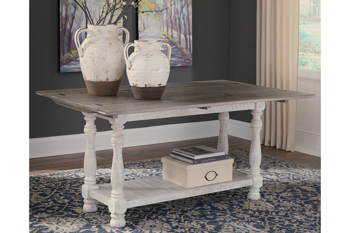 Havalance Gray/White Sofa/Console Table -  - Luna Furniture