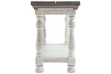 Havalance Gray/White Sofa/Console Table -  - Luna Furniture