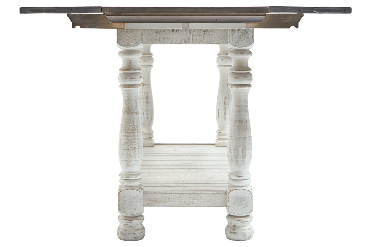 Havalance Gray/White Sofa/Console Table -  - Luna Furniture