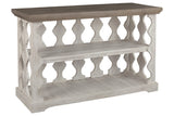 Havalance Gray/White Sofa/Console Table -  - Luna Furniture