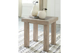 Hennington Light Brown End Table from Ashley - Luna Furniture