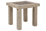 Hennington Light Brown End Table from Ashley - Luna Furniture