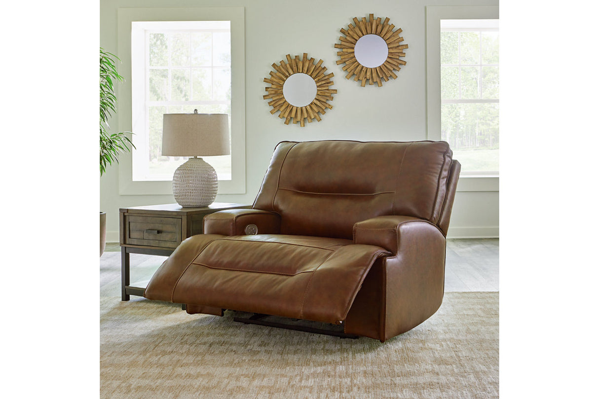 Francesca Auburn Power Recliner -  Ashley - Luna Furniture