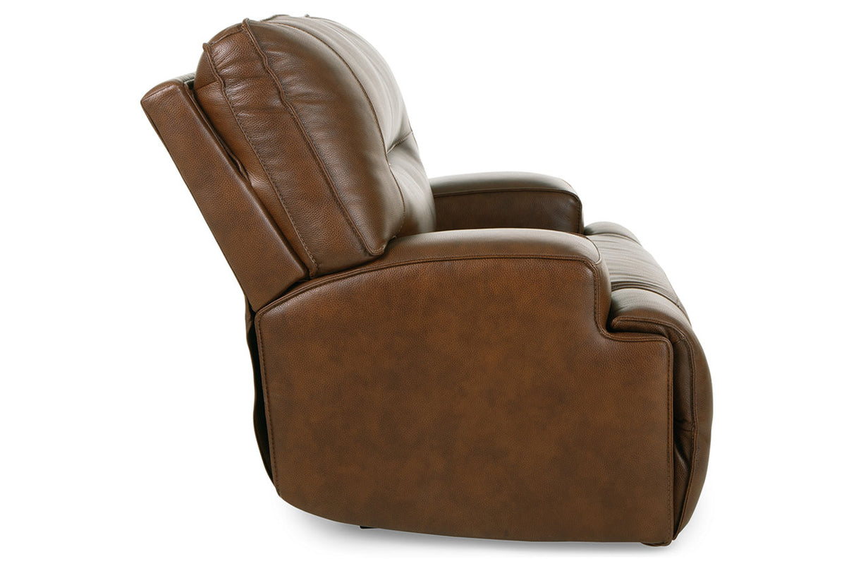 Francesca Auburn Power Recliner -  Ashley - Luna Furniture