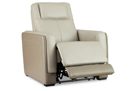 Battleville Almond Power Recliner from Ashley - Luna Furniture