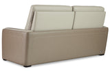 Battleville Almond Power Reclining Sofa from Ashley - Luna Furniture