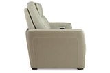 Battleville Almond Power Reclining Sofa from Ashley - Luna Furniture