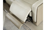 Battleville Almond Power Reclining Loveseat from Ashley - Luna Furniture