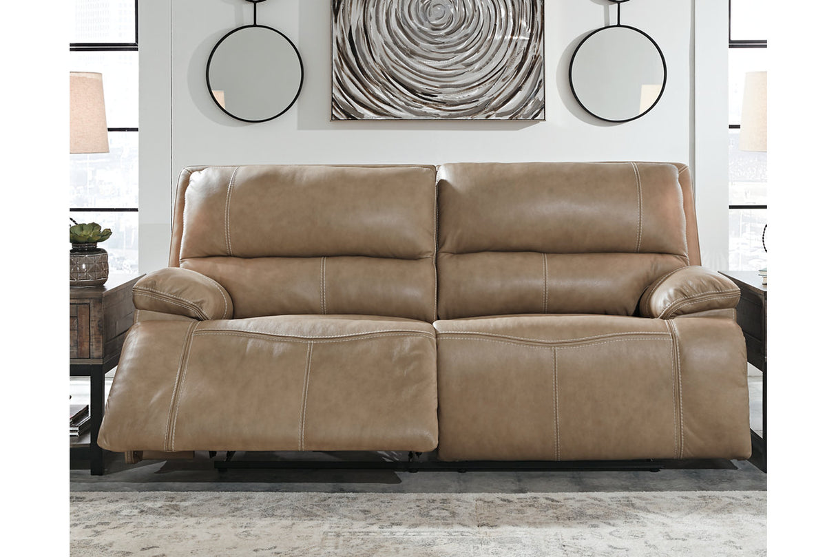 Ricmen Putty Power Reclining Sofa from Ashley - Luna Furniture