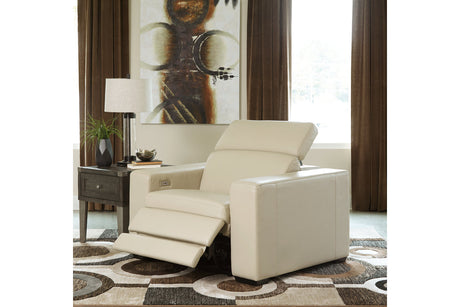 Texline Sand Power Recliner -  - Luna Furniture