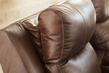 Edmar Chocolate Power Reclining Sofa -  - Luna Furniture