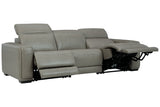 Correze Gray 3-Piece Power Reclining Sofa -  Ashley - Luna Furniture