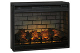 Entertainment Accessories Black Electric Infrared Fireplace Insert -  Ashley - Luna Furniture