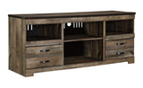 Trinell Brown 63" TV Stand -  Ashley - Luna Furniture