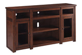 Harpan Reddish Brown 72" TV Stand -  - Luna Furniture