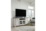 Havalance Two-tone TV Stand -  Ashley - Luna Furniture