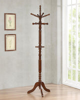 Achelle Tobacco Coat Rack with 11 Hooks from Coaster - Luna Furniture