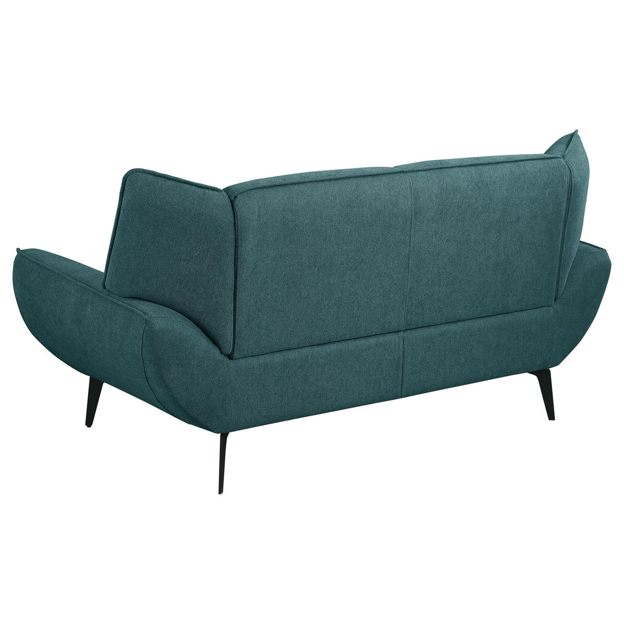 Acton 3-piece Upholstered Flared Arm Sofa Set Teal Blue from Coaster - Luna Furniture