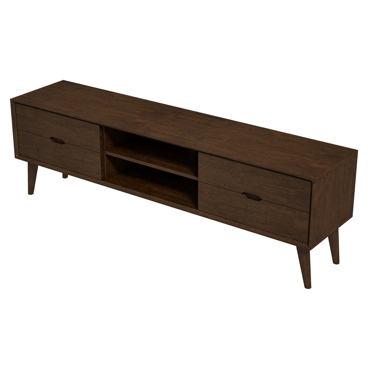 Adrian Mid-Century Modern TV Stand (Walnut) - AFC00101 - Luna Furniture