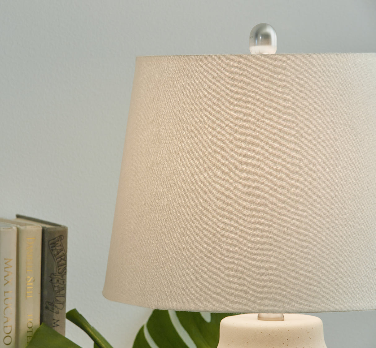 Afener Blue/Beige Table Lamp from Ashley - Luna Furniture