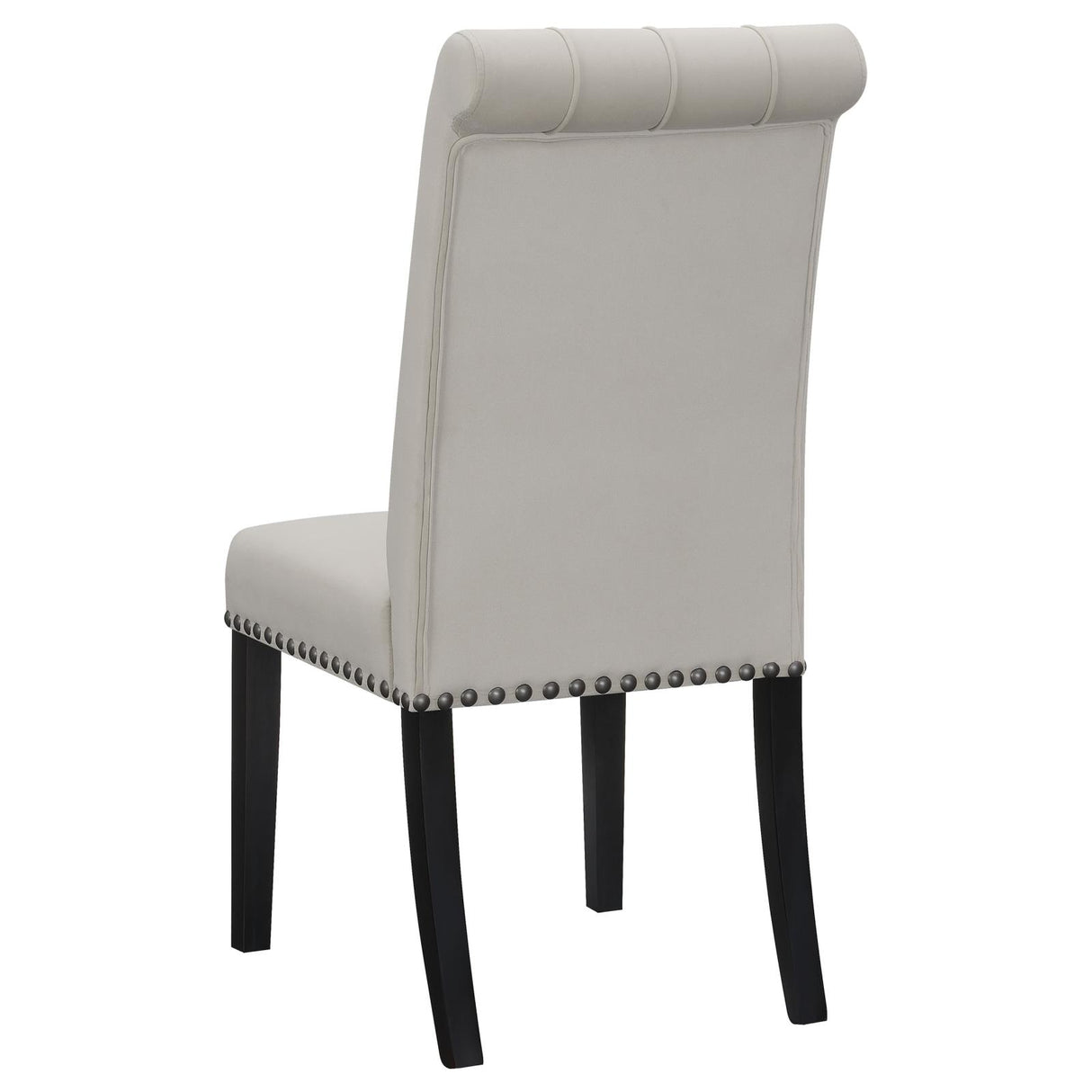 Alana Upholstered Tufted Side Chairs with Nailhead Trim, Set of 2 from Coaster - Luna Furniture