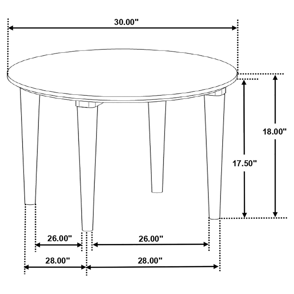 Aldis Round Marble Top Coffee Table White and Natural from Coaster - Luna Furniture