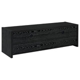 Alton 62" 3-Drawer TV Console Black Oak from Coaster - Luna Furniture