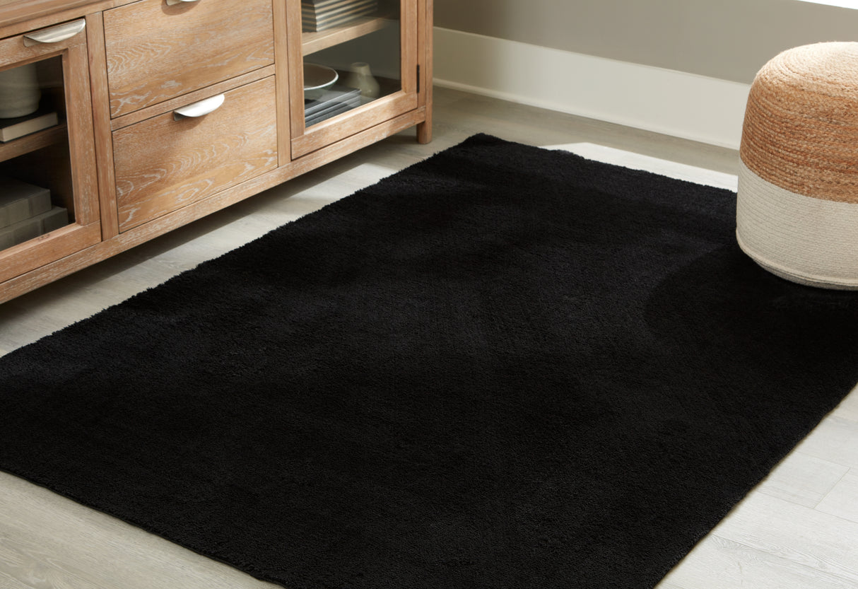 Anaben Black 8' x 10' Rug from Ashley - Luna Furniture