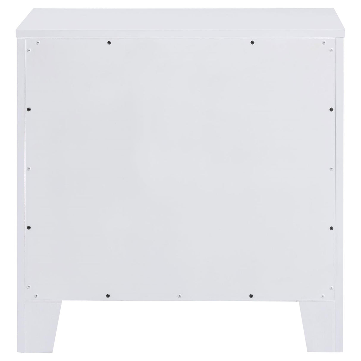 Anastasia 2-drawer Nightstand Bedside Table Pearl White from Coaster - Luna Furniture