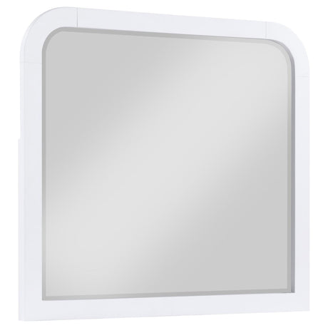 Anastasia Dresser Mirror Pearl White from Coaster - Luna Furniture