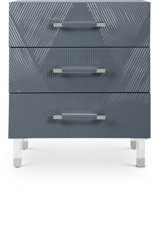 Anastasia Side Table from Meridian - Luna Furniture