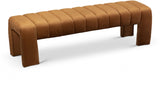 Andaz Velvet Bench Saddle from Meridian - Luna Furniture