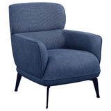 Andrea Blue Heavy Duty High Back Accent Chair from Coaster - Luna Furniture