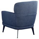 Andrea Blue Heavy Duty High Back Accent Chair from Coaster - Luna Furniture