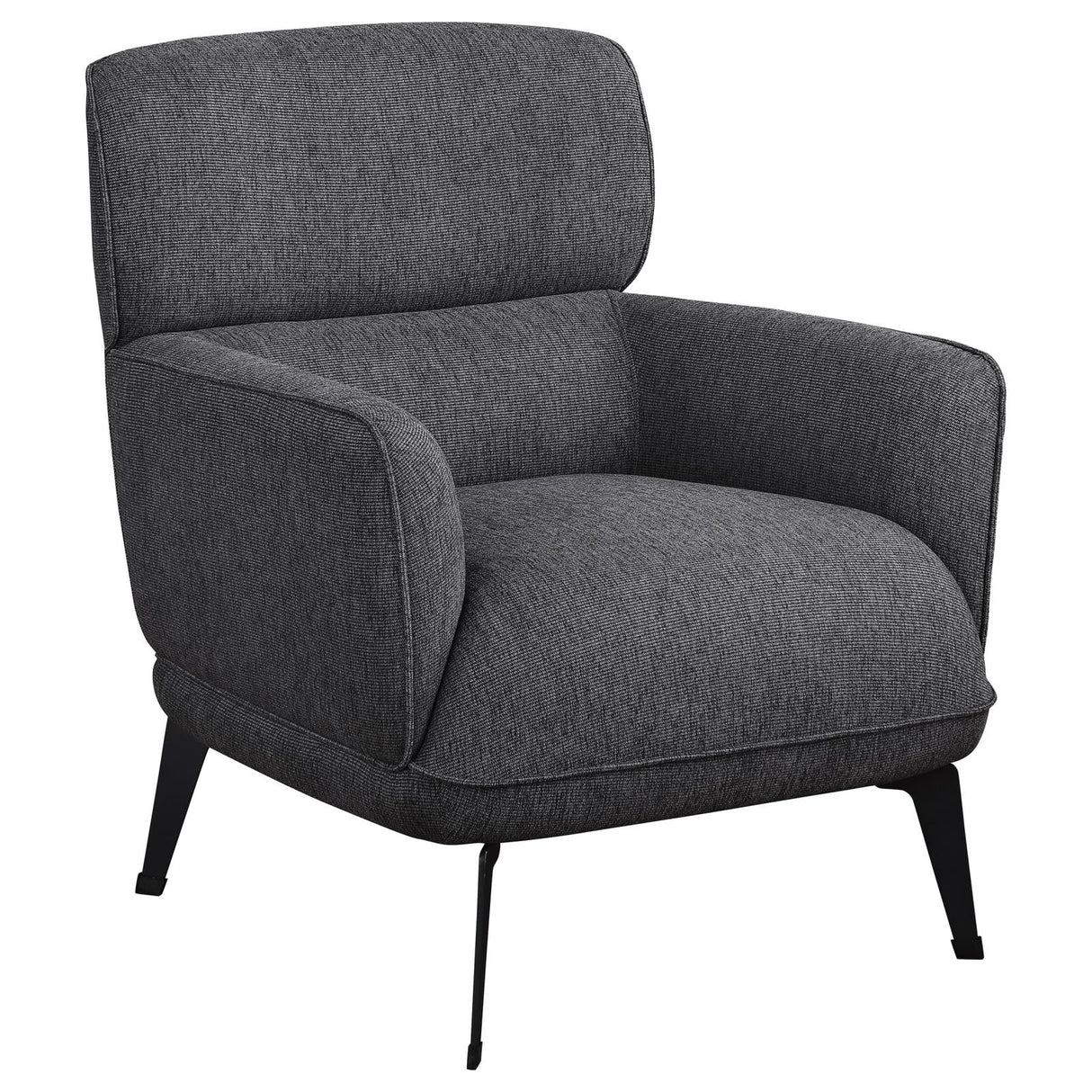 Andrea Grey Heavy Duty High Back Accent Chair from Coaster - Luna Furniture