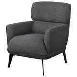 Andrea Grey Heavy Duty High Back Accent Chair from Coaster - Luna Furniture